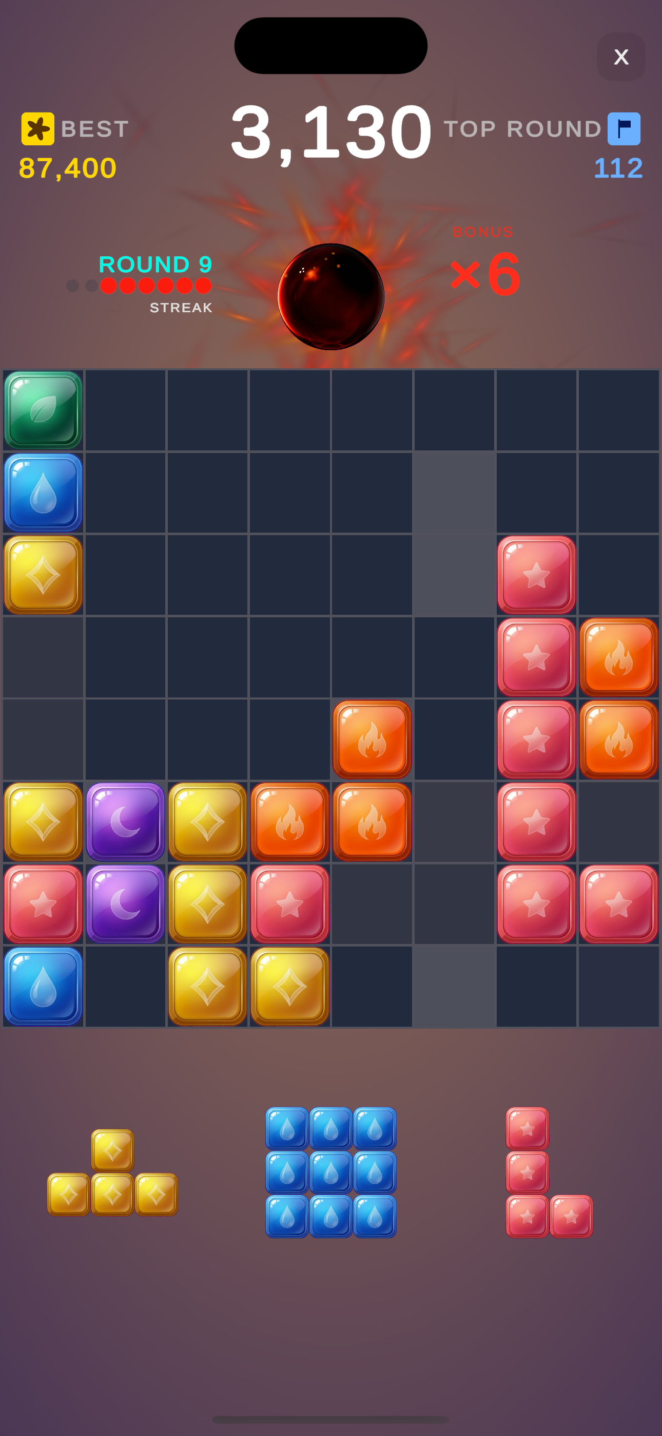 Classic mode gameplay